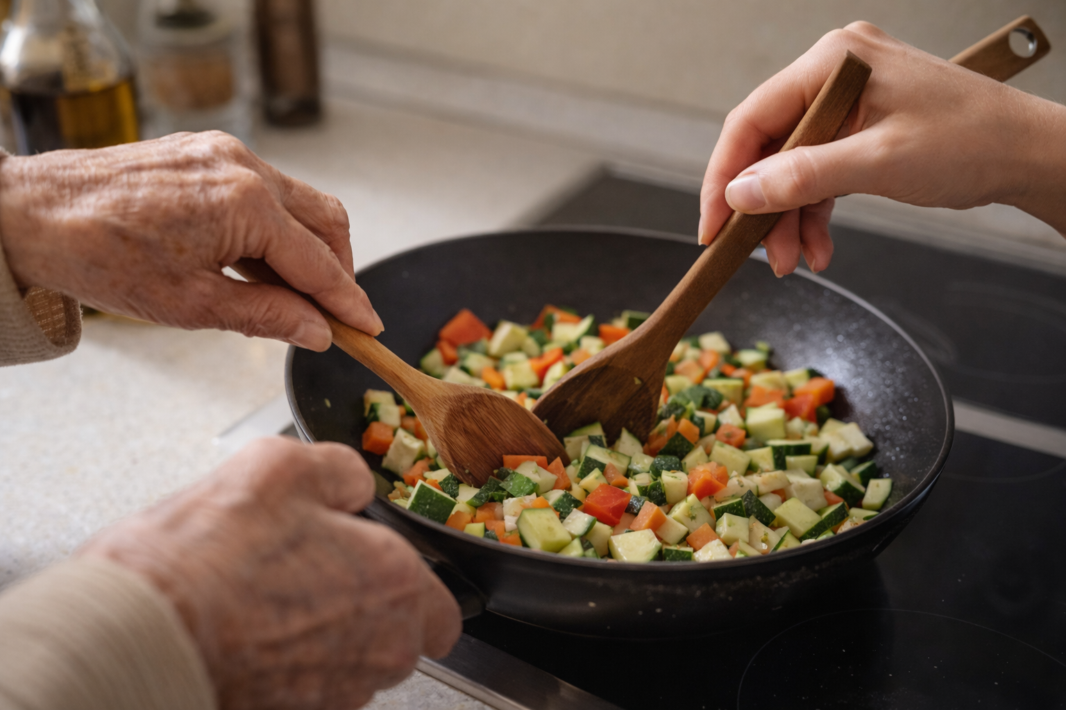 Caregiver Corner: 10 Easy Large-Print Recipes for Gentle Kitchen Days