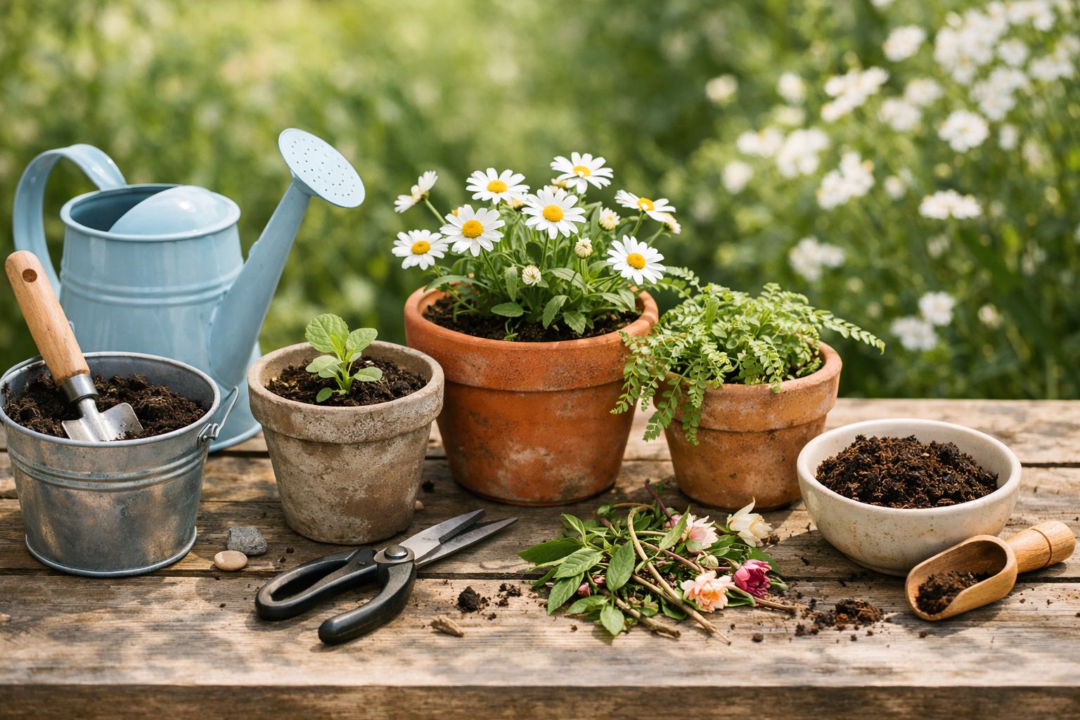 A Gentle One-Pot Garden Activity for Caregivers and Seniors 🌿