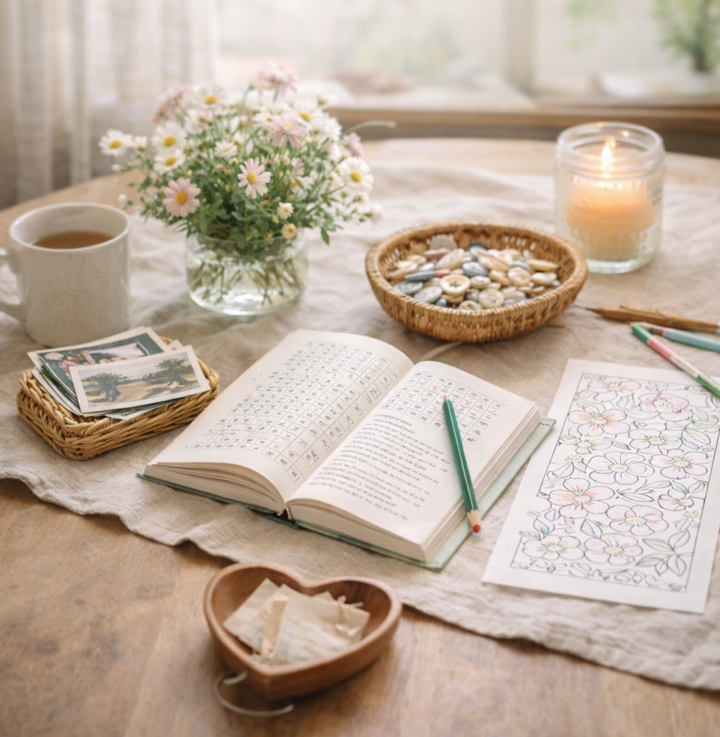 Calm Table Activities for Seniors on Low-Energy Days