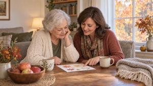 A Cozy Autumn Afternoon: Simple Activities for Seniors